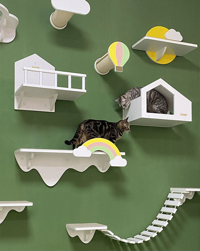 Sky Island Series Cloud Wall Cat Shelf