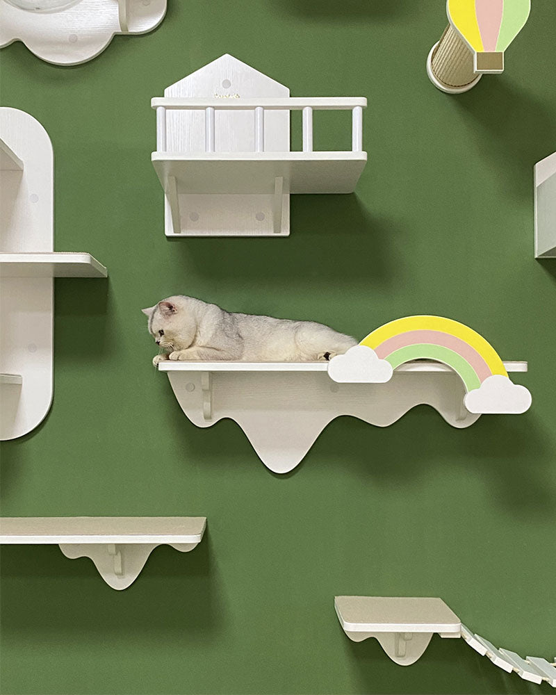 Sky Island Series Cloud Wall Cat Shelf