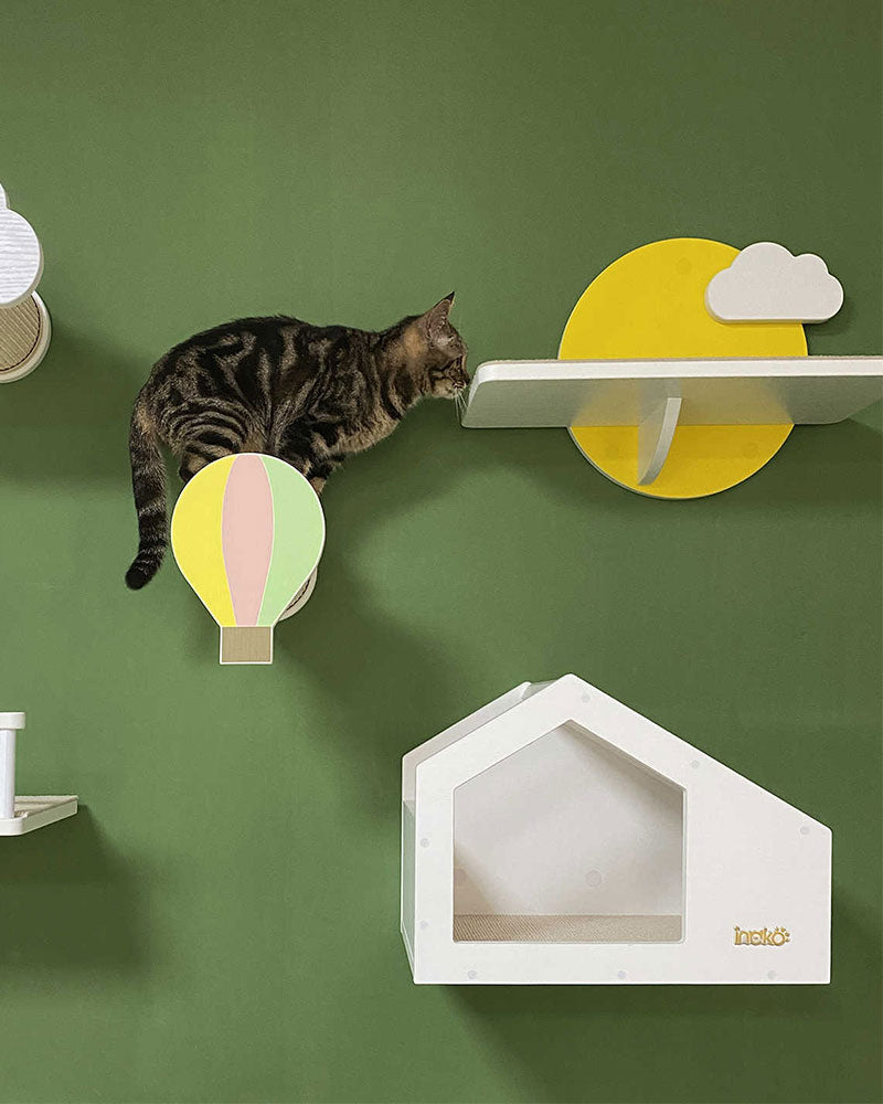 Sky Island Series Cloud Wall Cat Shelf