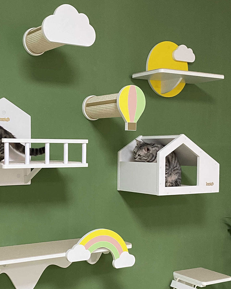Sky Island Series Cloud Wall Cat Shelf
