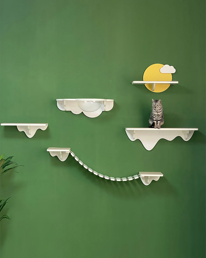 Sky Island Series Cloud Wall Cat Shelf