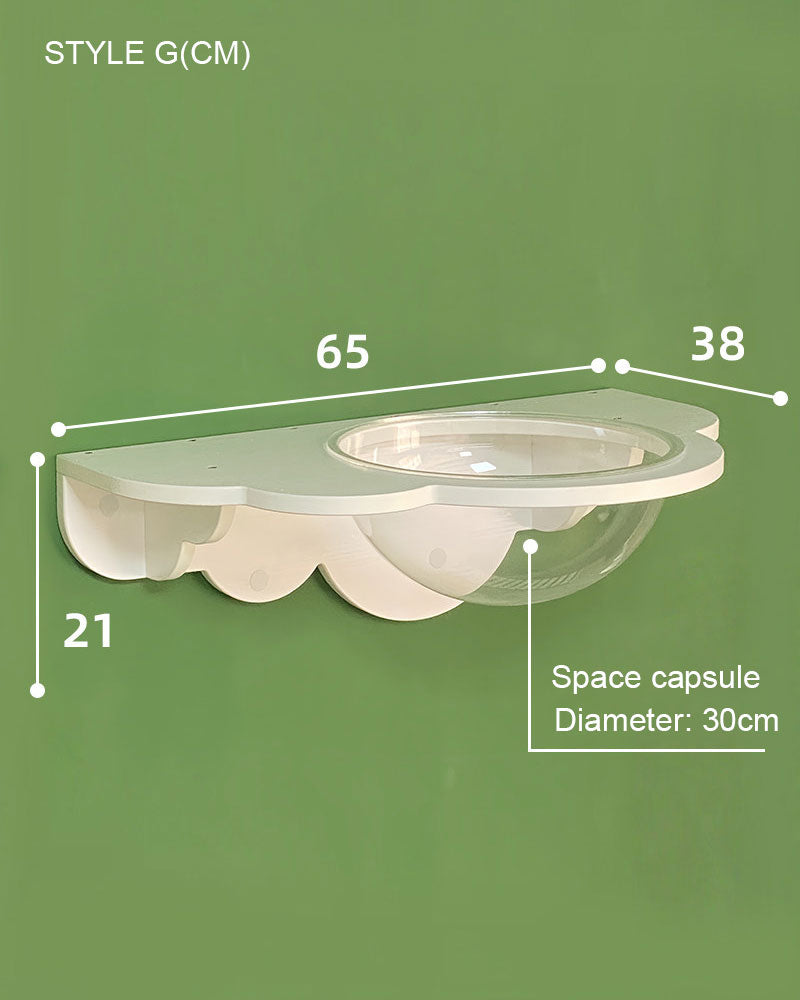 Sky Island Series Cloud Wall Cat Shelf
