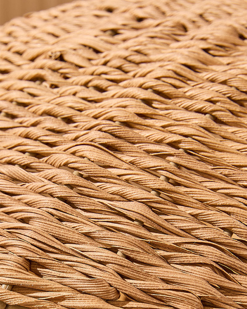 Stylish Teardrop Woven Elevated Cat Bed