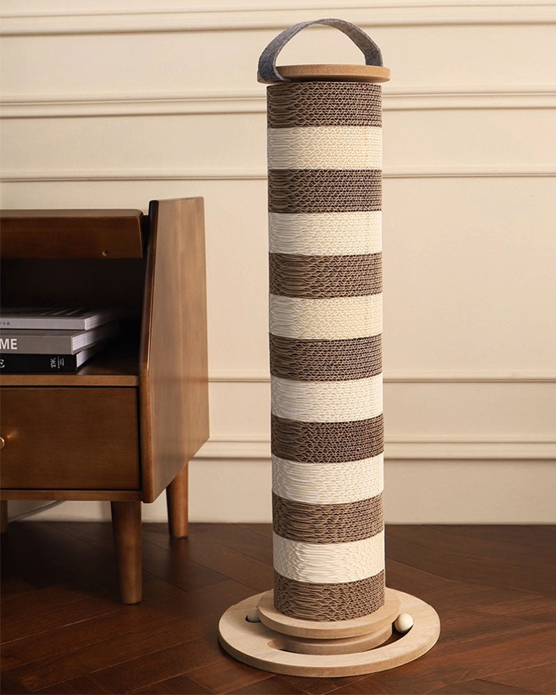Tall Corrugated Cat Scratcher Toy