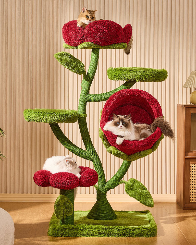 Three-Headed Venus Flytrap Cat Tree